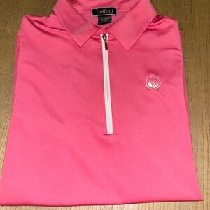 Golftini Pink Sleeveless Golf Shirt